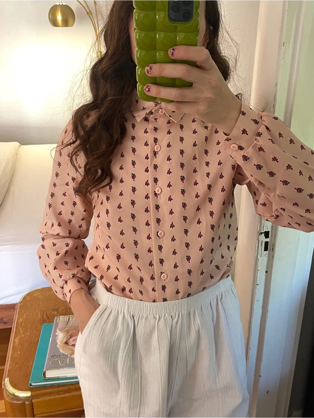 Vintage Jantzen Grape Button Down 🍇